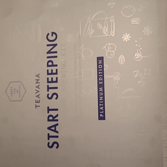 Teavana Kitchen Teavana Platinum Edition Set Perfectea Maker Tins